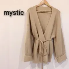 mystic/ミスティック ローブニットカーディガン