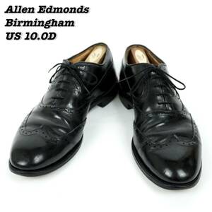 Allen Edmonds Birmingham 1990s US10.0D アレンエドモンズ バーミンガム 1990年代 ウィングチップ レザーシューズ 革靴 28.0cm