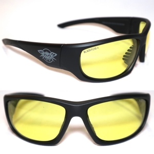 イエローレンズ BlackFlys FLY DEFENS（SAFETY GLASSES）ブラックフライ セーフティー サングラス M.Black/Yellow 新品