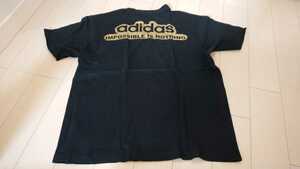 アディダス 限定 Tシャツ L 黒金 IMPOSSIBLE IS NOTHING 1日使用 美品 adidas