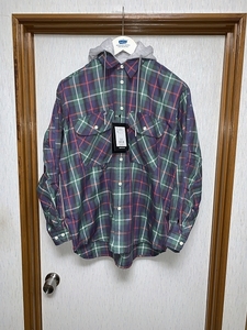 S 新品 23ss DAIWA PIER39 TECH 2WAY WORK SHIRTS シャツ