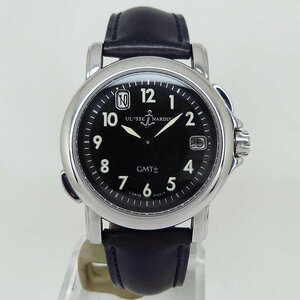 中古ユリスナルダン【ULYSSE NARDIN】 203-22 サンマルコ GMT オートマティック ブラック