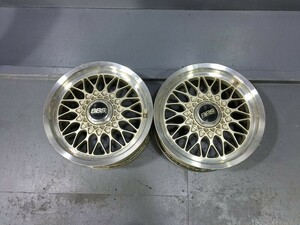 BBS RG024 メッシュ 15インチ アルミホイール(W6E052)15x7J オフセット38 5穴 PCD114.3 ハブ73