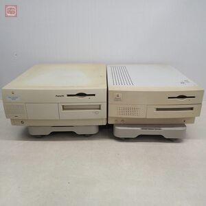 Apple Macintosh Quadra 650 + Power Macintosh 7200/90 まとめて2台セット アップル マッキントッシュ ジャンク パーツ取りにどうぞ【40