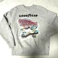 HUF× GOOD YEAR コラボ　スエット　トレーナー　XL