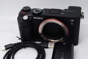 17298ショット！美品 ★ソニー(SONY) α7C ボディ ブラック ILCE-7C B フルサイズ ミラーレス ★ 20241215_B08J2VD5DS