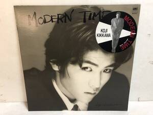 40218S 12inch LP★吉川晃司/KOJI KIKKAWA/MODERN TIME★SM28-5424