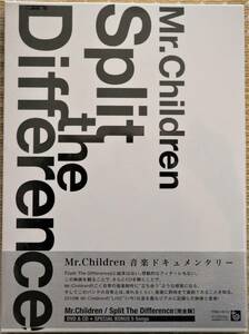 DVD＆CD+SPECIAL BONUS 5 Songs Mr.Children Split The Difference ミスチル ミスターチルドレン 未開封新品