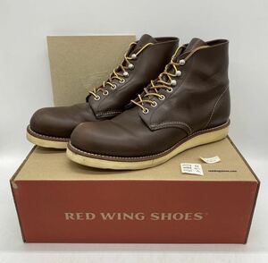 【10D】RED WING 8134 6inch CLASSIC PLAIN TOE Chocolate レッドウィング 8134 6インチ クラシック プレーントゥ チョコレート ブーツ2504