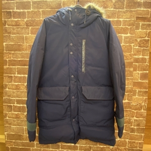 03w08116【1円～】THE NORTH FACE PURPLE LABEL ダウンジャケット ザノースフェイスパープルレーベル ネイビー サイズM メンズ ND2467N