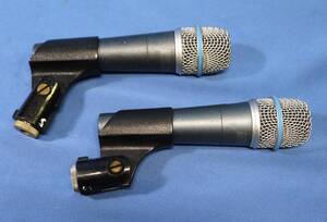 S-64 ダイナミックマイクシリーズ SHURE BETA57A 2本 その1 (中古)