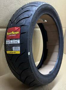 展示新品1点限★DUNLOP ダンロップ SCOOTSMART●120/70-12●フロント/タイヤ/チューブレス 51L グロム/DAX/ダッ クス/シグナス/Z/125 12S80