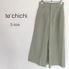 <美品>テチチ techichi ワイドパンツ フレア ガウチョ 体型カバー