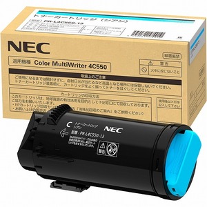 NEC 純正 トナー PR-L4C550-13 シアン