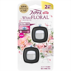 まとめ得 ファブリーズイージークリップホワイトフローラル２個パック Ｐ＆Ｇ 芳香剤・車用 x [5個] /h