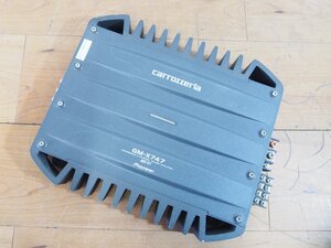 ☆【1T1205-10】 Pioneer carrozzeria パイオニア カロッツェリア パワーアンプ GM-X747 BRIDGEABLE 4-CHANNEL カーステレオ用 ジャンク