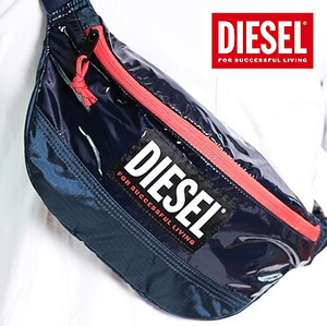 最終大処分特価！定価15,400円 新品 DIESEL(ディーゼル) ボディバッグ コーデッドナイロン 正規 おしゃれ 男女兼用