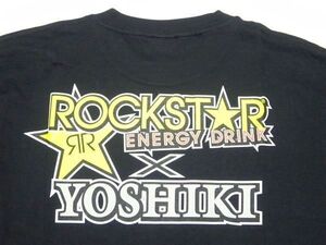 ★レア!!新品♪X JAPAN YOSHIKI ROCKST☆R★TシャツM/エックスジャパンヨシキロックスターSUPER GTグッズフォーミュラNSX童夢