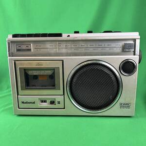 National　ナショナル　ラジカセ　AM/FM　RX-1650　動作未確認　【ジャンク・現状品】