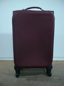 4346　赤　スーツケース　キャリケース　旅行用　ビジネストラベルバック