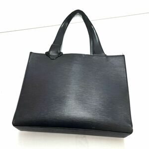 【1円出品】LOUIS VUITTON ルイヴィトン エピ ジェモM52452 シリアルVI0022トートバッグ ショルダーバック ブラック 黒