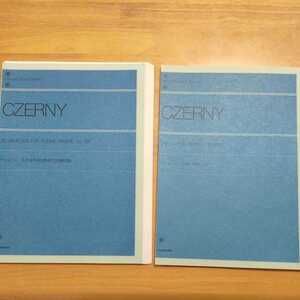 【裁断済み】ツェルニー CZERNY 小さなての手のための25の練習曲 リトルピアニスト 2冊セット 全音楽譜出版社 楽譜