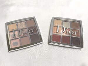 ■【YS-1】 Christian Dior ディオール ■ バックステージ アイパレット 002 003 ■ アイシャドウ 2点セット まとめ 【同梱可能商品】■D