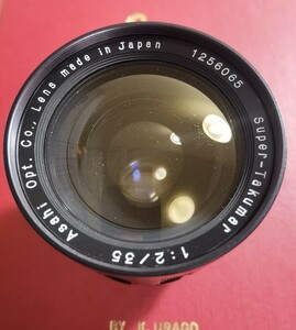 実用品/希少玉　ペンタックス PENTAX Asahi SUPER-TAKUMAR 35mm F2 M42　 TAKUMAR ペンタックス