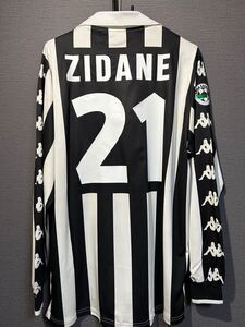 正規品 新品 長袖 ジダン ユベントス ZIDANE JUVENTUS