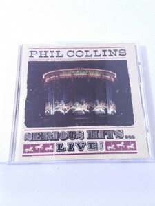 中古　国内CD　フィル・コリンズ 　シリアス・ヒッツ　SERIOUS HITS...LIVE!　ヒットメイカーソロ初ベストライブ盤　