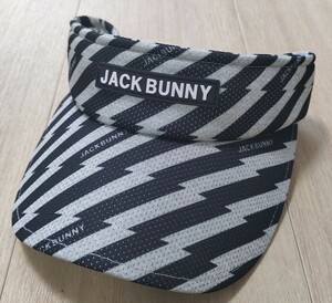 【新品】Jack Bunny!!　ジャックバニー　ゴルフ　サンバイザー　メンズ