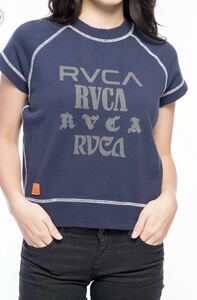 RVCA レディース トレーナー　NVY bb043002 サイズS