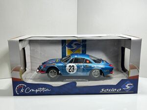 Solido 1/18 アルピーヌ A110 1600S モンテカルロラリー #23 1972 Alpine RALLYE DE MONTE CARLO ソリド