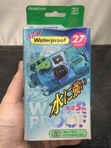 未使用 FUJIFILM レンズ付フイルム フジカラー 写ルンです 防水タイプ 27枚撮り 