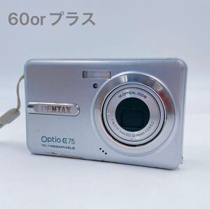 1F058 PENTAX ペンタックス コンパクト デジタル カメラ Optio E75 