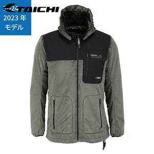 RS TAICHI RSタイチ RSU638 e-HEAT フリース インナーパーカ カラー:BLACK/GRAY サイズ:L