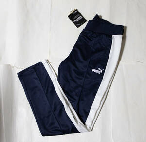 PUMA レディースジャージパンツ TRACK PANTS ネイビー XL 未使用品即決！