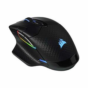 CORSAIR DARK CORE RGB PRO Wireless ゲーミングマウス Bluetooth/有線/無 (中古品)