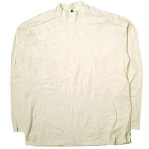 UNUSED アンユーズド 日本製 Long Sleeve Mock Neck T-shirt ロングスリーブモックネックTシャツ US1312 3 ベージュ 長袖 カットソー g8850