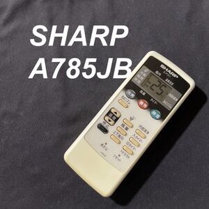 シャープ SHARP A785JB リモコン エアコン 除菌済み 空調 RC2528