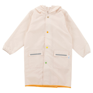 ☆ ライトベージュ ☆ M(100-120cm） ☆ ワールドパーティー W.P.C KIDS PONCHO WKR子供用レインポンチョ レインコート キッズ ランドセル