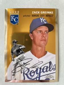 MLB 2023 Topps Chrome Platinum anniversary #272 ZACK GREINKE ザック・グレインキー Kansas City ROYALS カンザスシティ・ロイヤルズ