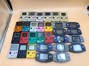 OK9867/ゲームボーイ まとめ 30台 AGB-001 11台 DMG-01 6台 CGB-001 2台 MGB-001 11台 本体 【未確認】240920