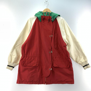 【中古】RALPH LAUREN フックデッキジャケット サイズM ラルフローレン レッド ホワイト [240019406626]