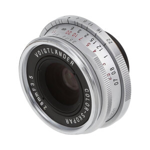 Voigtlander COLOR SKOPAR 28mm F3.5 Silver (L39) 【AB】