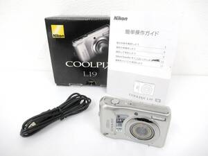 【Nikon/ニコン】亥②616//COOLPIX L19/6.7-24.0mm 1:3.1-6.7/箱付き