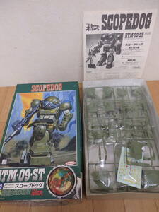 T8-6.10) 未組立 装甲騎兵ボトムズ　SCOPEDOG / スコープドッグ　ATM-09-ST　アーマードトルーパー 1/24　No.1　プラモデル　未組立