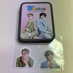 SUPER JUNIOR D&E ウニョク　ドンヘ　tin缶とマグネット