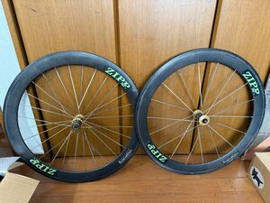 ZIPP440 700C チューブラー カーボンホイールセット シマノフリー