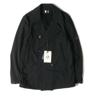 CP COMPANY / シーピーカンパニー / コート 50 / ストレッチ / ピーコート Pコート ダブルブレスト ブラック / ten-c / stone island 